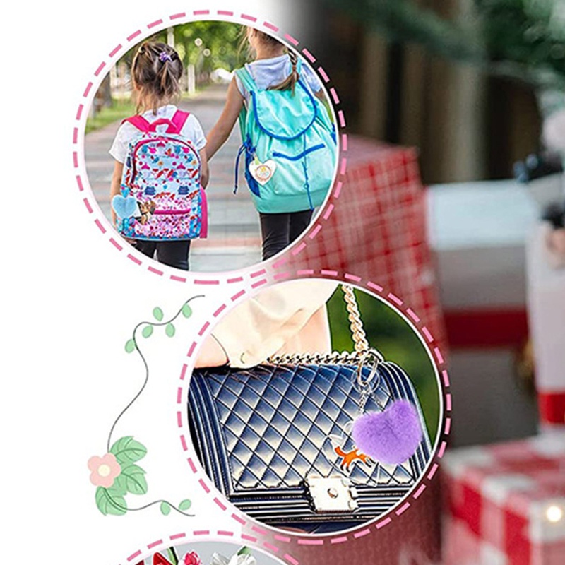 Set 126 Mặt Dây Chuyền Chất Liệu Da Acrylic Trong Suốt DIY