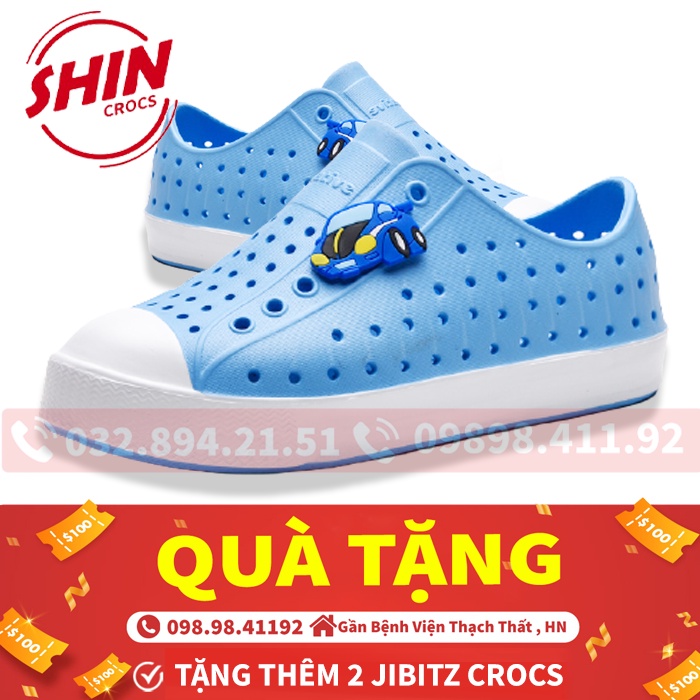 giày native💖FREESHIP💖giày native họa tiết xanh ngọc dương SHINBA213 tặng thêm 2 jibitz native | BigBuy360 - bigbuy360.vn