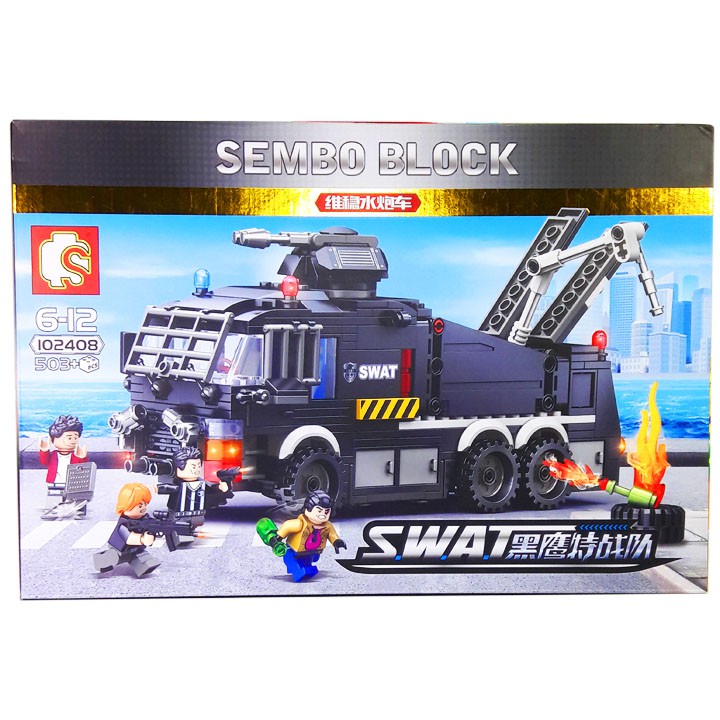 Bộ Lego Xếp Hình Ninjago City No.102408. Gồm 503 Chi Tiết. Lego Ninjago Lắp Ráp Đồ Chơi Cho Bé.
