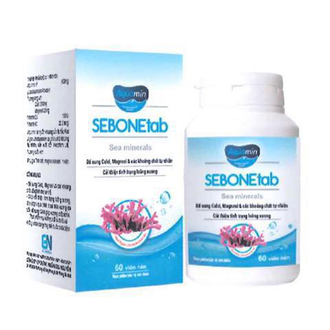 SeBoneTab-Bổ sung canxi từ tảo biển,Hỗ trợ cải thiện tình trạng loãng xương, làm chậm quá trình thoái hóa xương | Thế Giới Skin Care