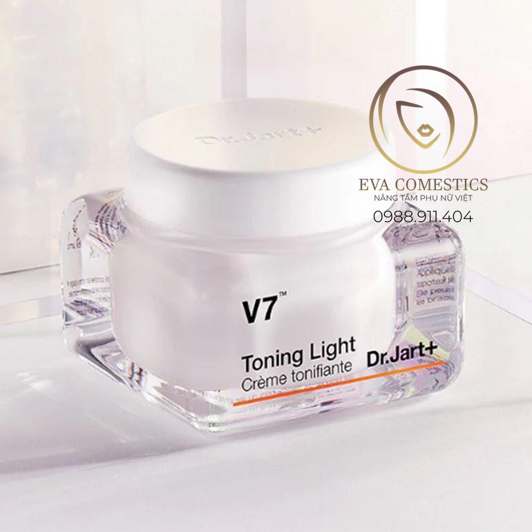 Kem V7 Toning Light Dr.Jart chính hãng Hàn Quốc hộp vuông 50ml 2020