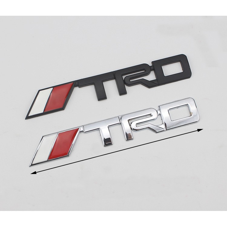 Miếng dán logo xe hơi 3D chất lượng cao cho toyota Camry Corolla Yaris