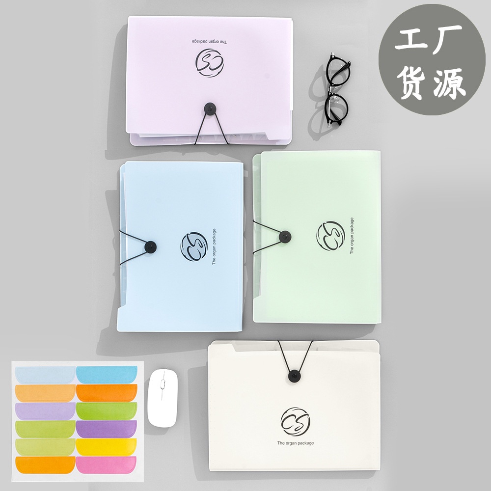 Bìa đựng tài liệu nhiều ngăn MODINA, túi đựng tài liệu 5 8 12 ngăn