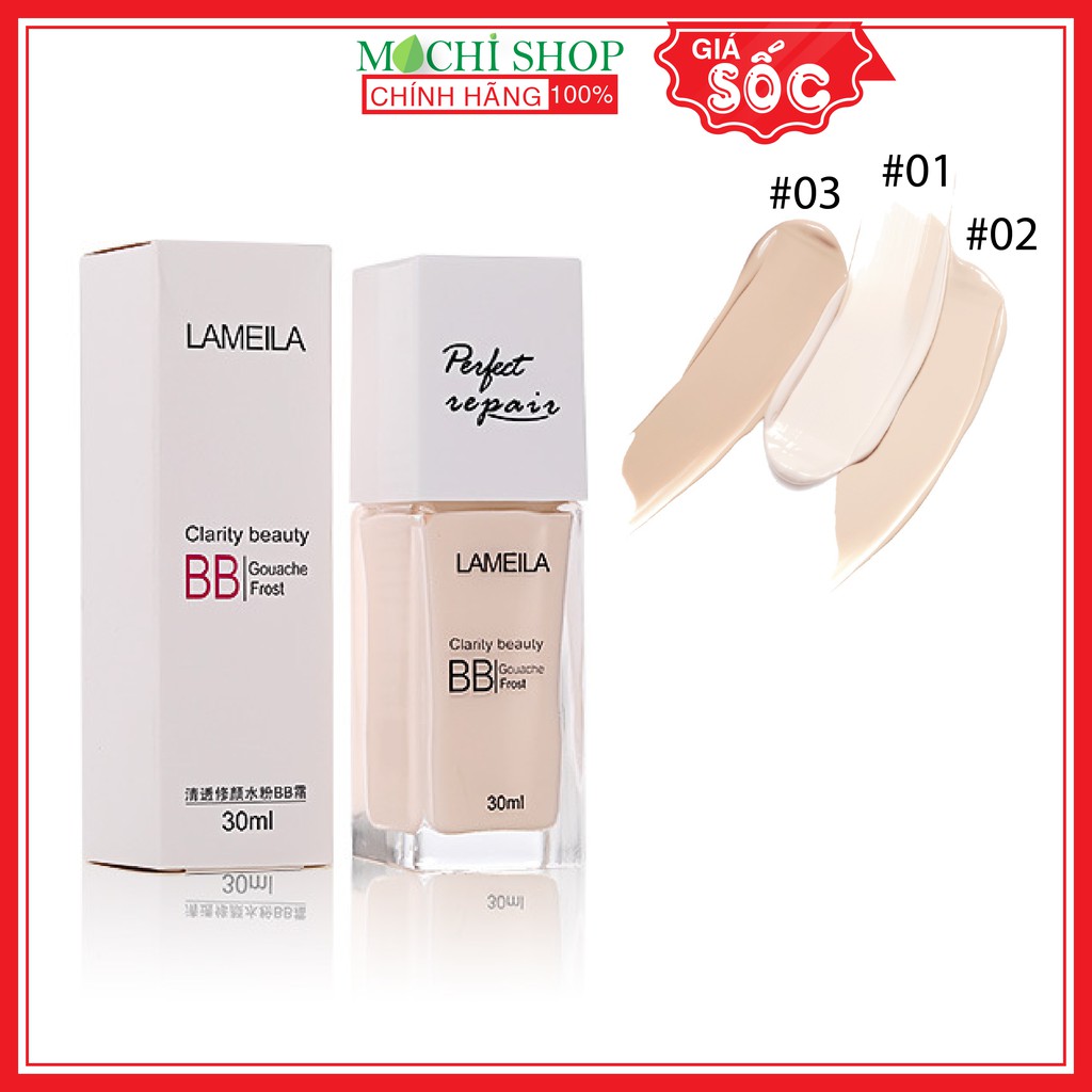 Kem Nền BB Cream Che Khuyết Điểm Da, Mỏng Mịn Tự Nhiên, Kiềm Dầu, Lâu Trôi Trang Điểm No Makeup KNBB02 - MOCHI SHOP