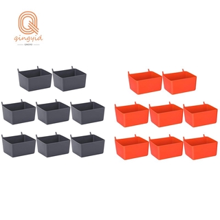 8 hộp treo bảng pegboard bằng nhựa đựng đồ dùng nhỏ tiện lợi