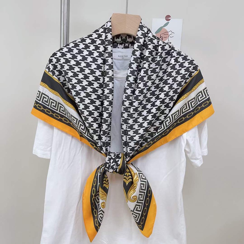 Khăn Choàng Vuông 110cm (43.3inch) WJ1133-09 Cho Nữ