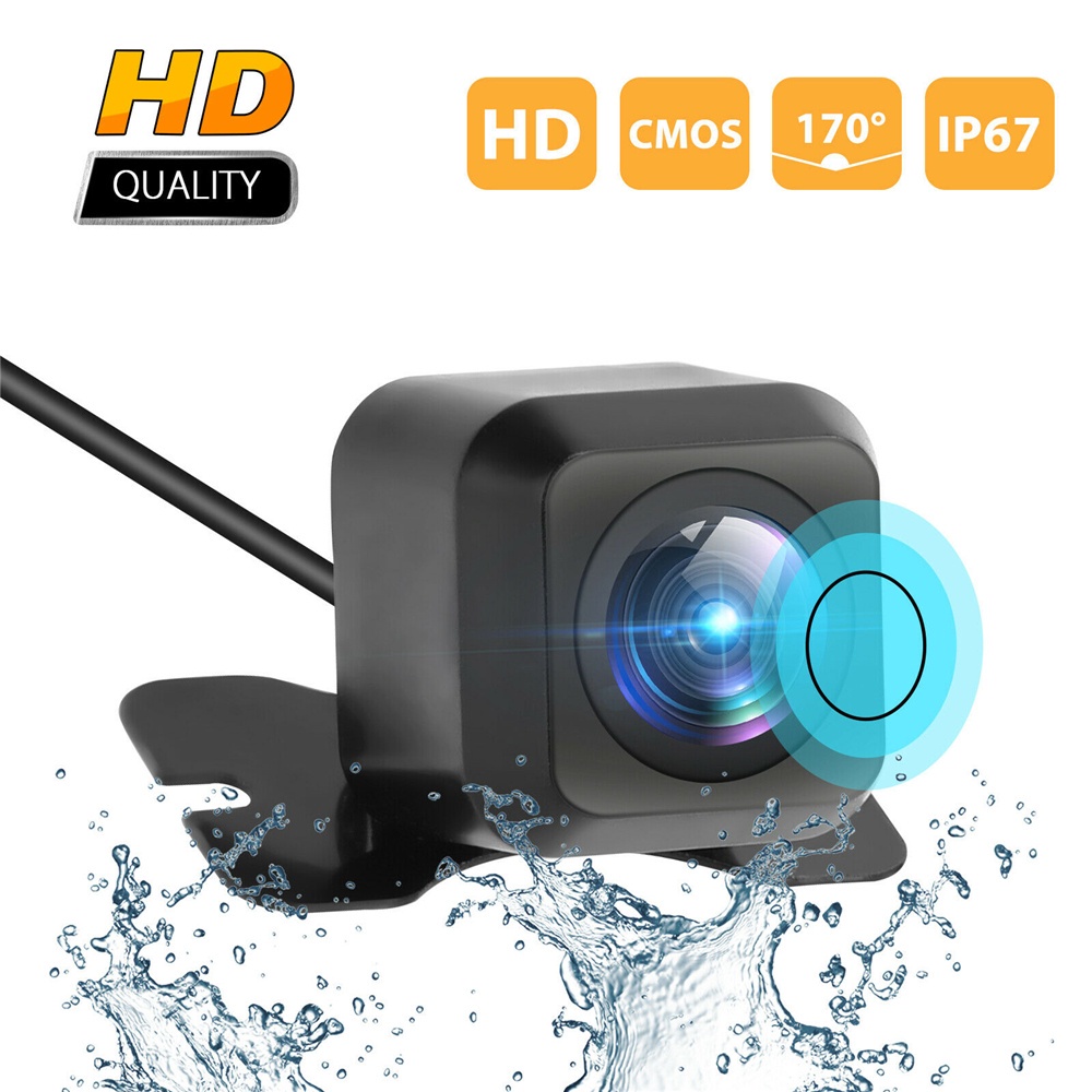 NORMAN HD 170° Vehicle Camera Waterproof CAM Kit Parking Cam Auto Car Universal Rear View Night Vision CMOS HD Automobiles Reverse Camera/Multicolor