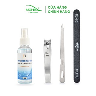 Bộ sản phẩm chăm sóc móng tay Kềm Nghĩa - Combo Value 2