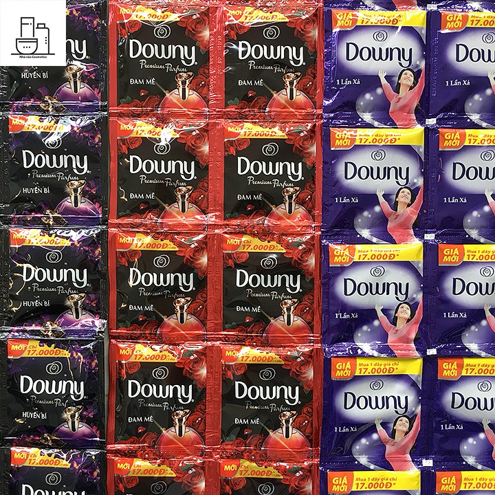 1 Dây 10 Gói Nước Xả Downy 1 Lần Xả