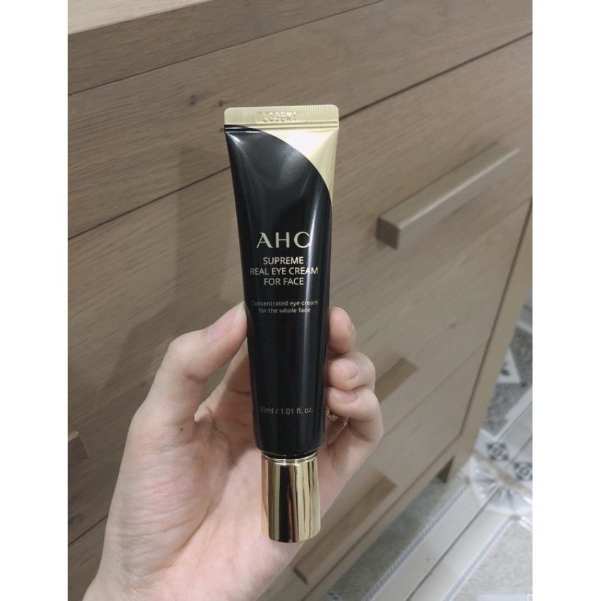 Kem mắt AHC 30ml, công dụng dưỡng giảm quầng thâm chống lão hóa làm sáng và săn chắc da