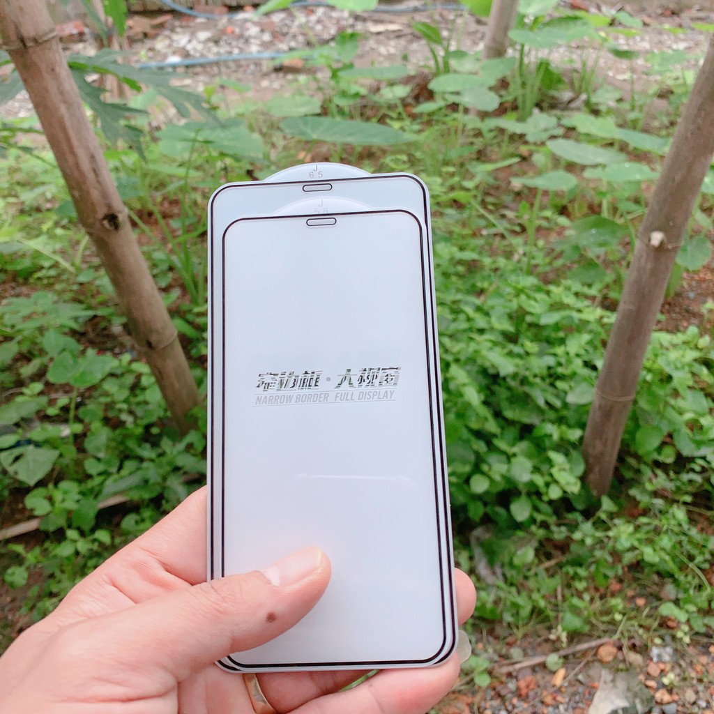 CƯỜNG LỰC IPHONE FULL MÀN SIÊU XỊN TỪ X/SX-11PROMAX- HÀNG FULL BOX
