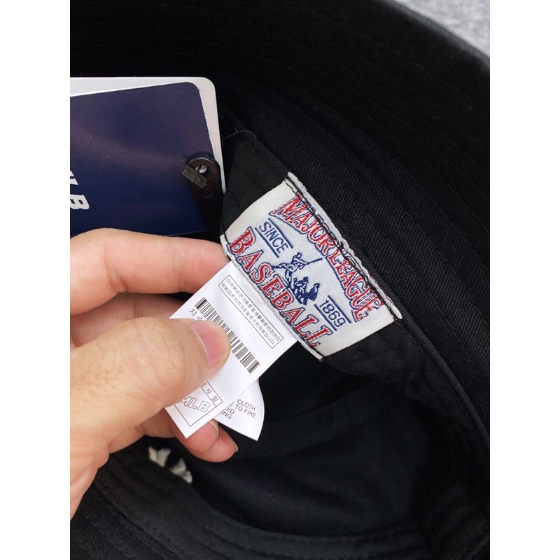 Chuẩn hình Mũ Bucket nam nữ Mũ tròn Bản vip logo thêu nổi