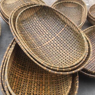 Combo Nôi Tre & Nệm Bọc Nôi 60x90( Cho Bé Từ 0-18 tháng)_( Tặng vòng dâu tằm)