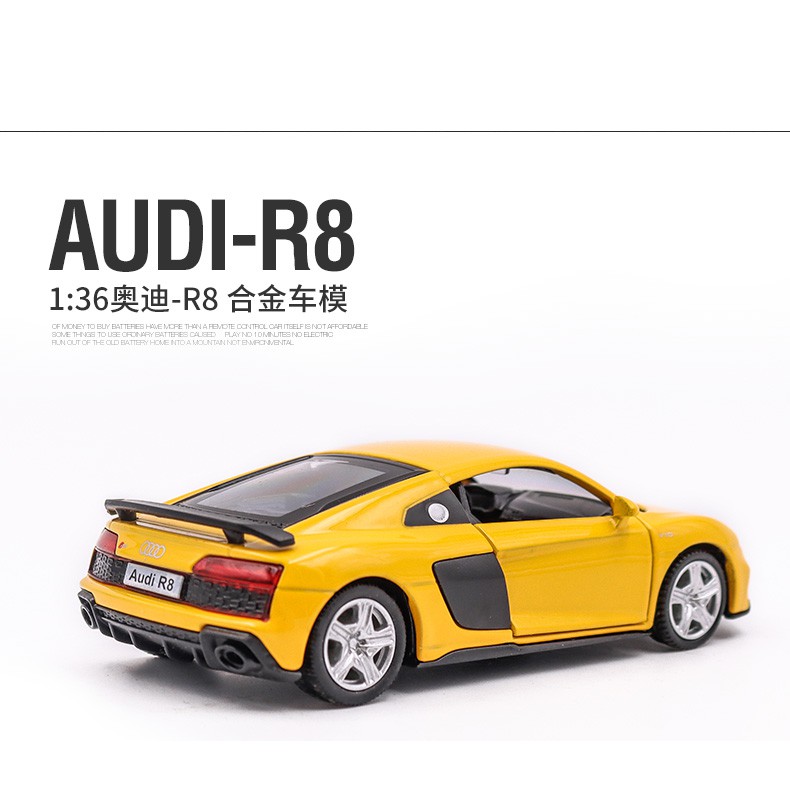 Rmz Mô Hình Xe Hơi Thể Thao audi r8 Bằng Hợp Kim Tỉ Lệ 1: 36