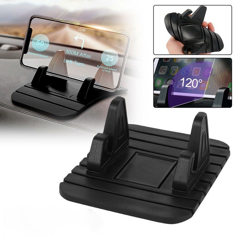 Giá Đỡ Điện Thoại/Thẻ Chống Trượt Gắn Bảng Điều Khiển Xe Hơi Thông Dụng