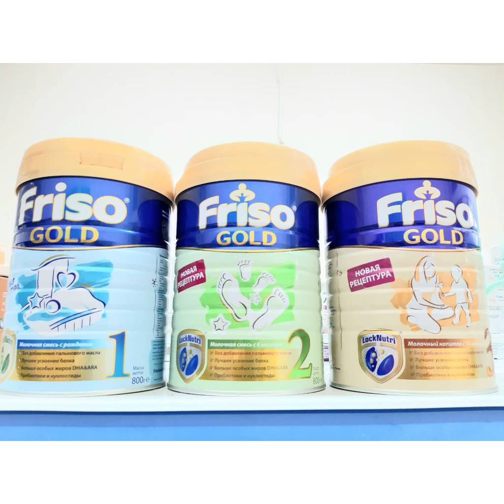 [CHÍNH HÃNG] FRISO GOLD nội địa Nga 1, 2, 3 800g đi air