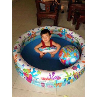Bể bơi mini 3 tầng cho bé