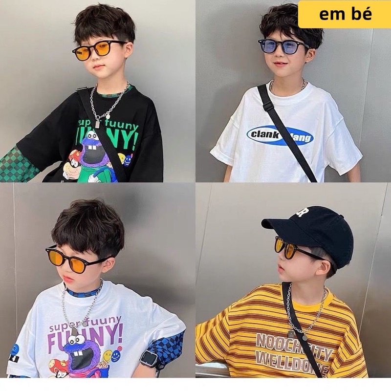 Kính mát thời trang style Hàn Quốc bé trai bé gái