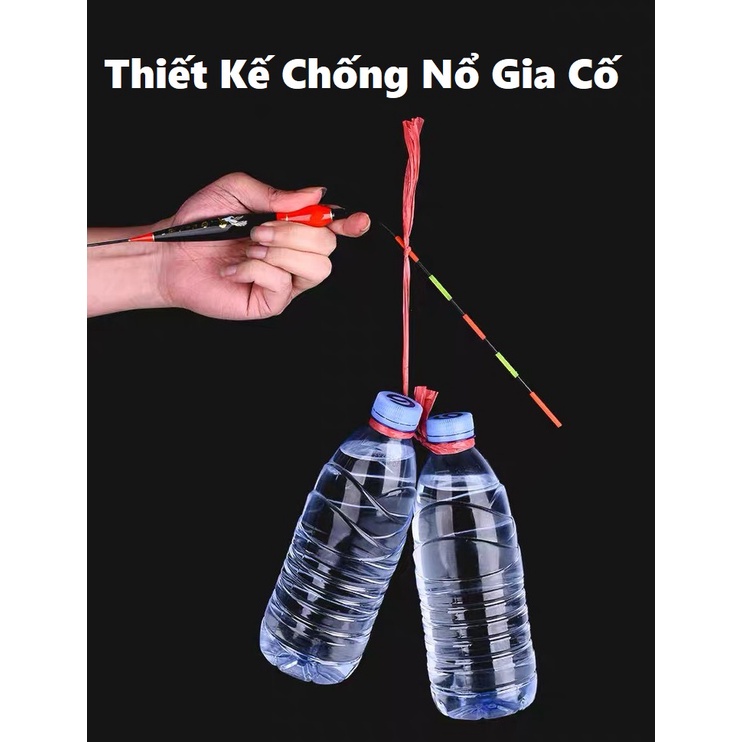 Phao Câu Cá Săn Hàng Đêm Thiên Cung Tử [ Tặng Kèm Pin ] Chất Liệu Carbon Tăm To Chống Mỏi Mắt - Sanami fishing