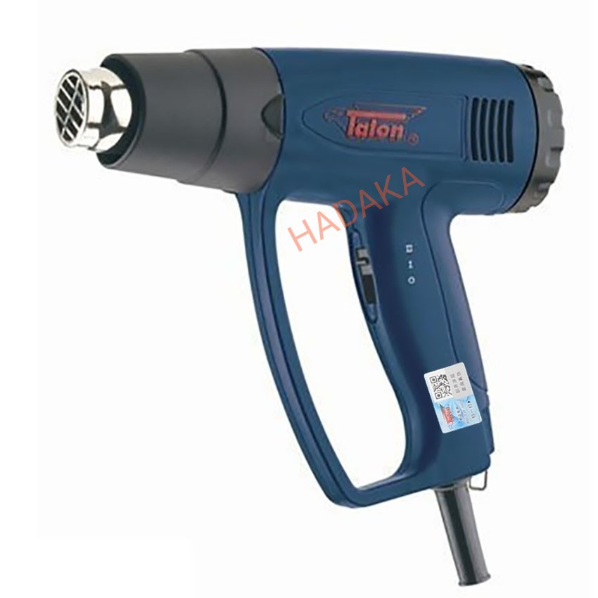 KHÒ NÓNG TALON . MÁY KHÒ NHIỆT MÀNG CO 2000W Hàng chuẩn nội địa. Tem in nổi