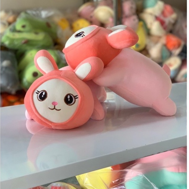 Gấu Bông Thỏ hồng Cosplay Siêu Dễ Thương ❤️Xưởng Gấu Hoa Bình❤️