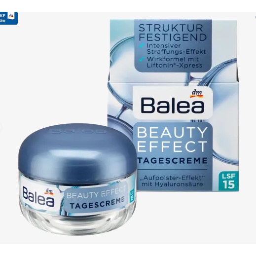 Bộ kem dưỡng sáng da và chống lão hóa Balea Beauty Effect Đức