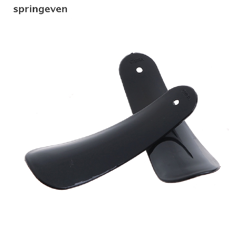 Set 2 Phụ Kiện Gắn Đế Giày Bằng Nhựa Màu Đen 11cm