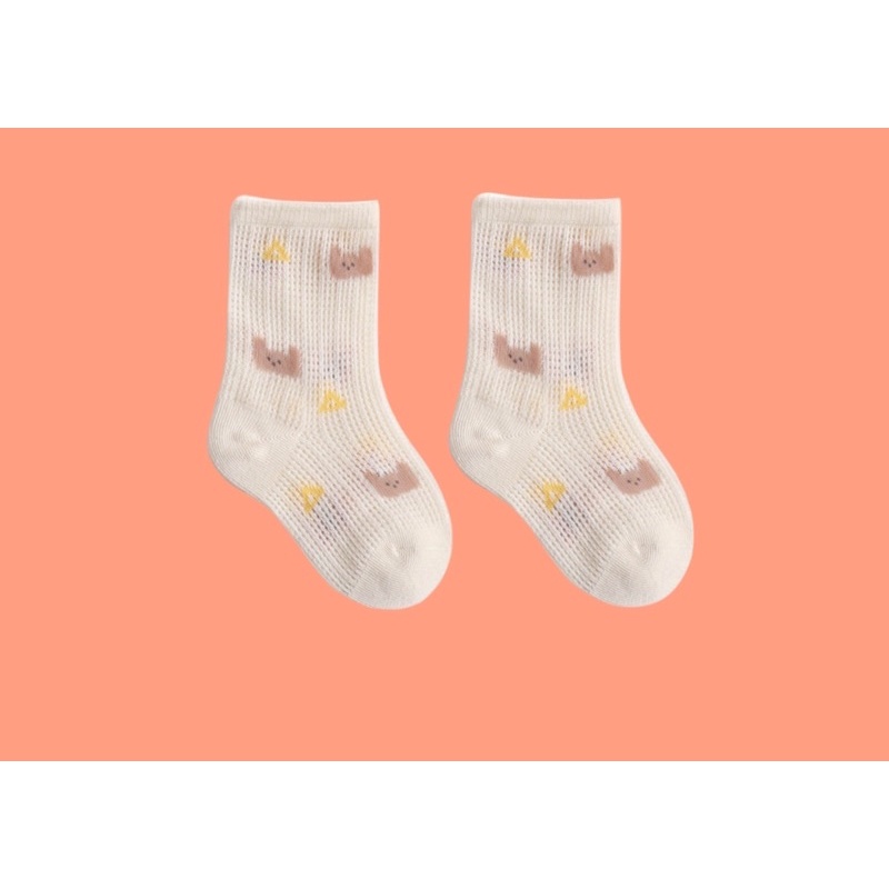 Tất lưới Nemo Baby chính hãng họa tiết siêu xinh cho bé 0-12 tháng