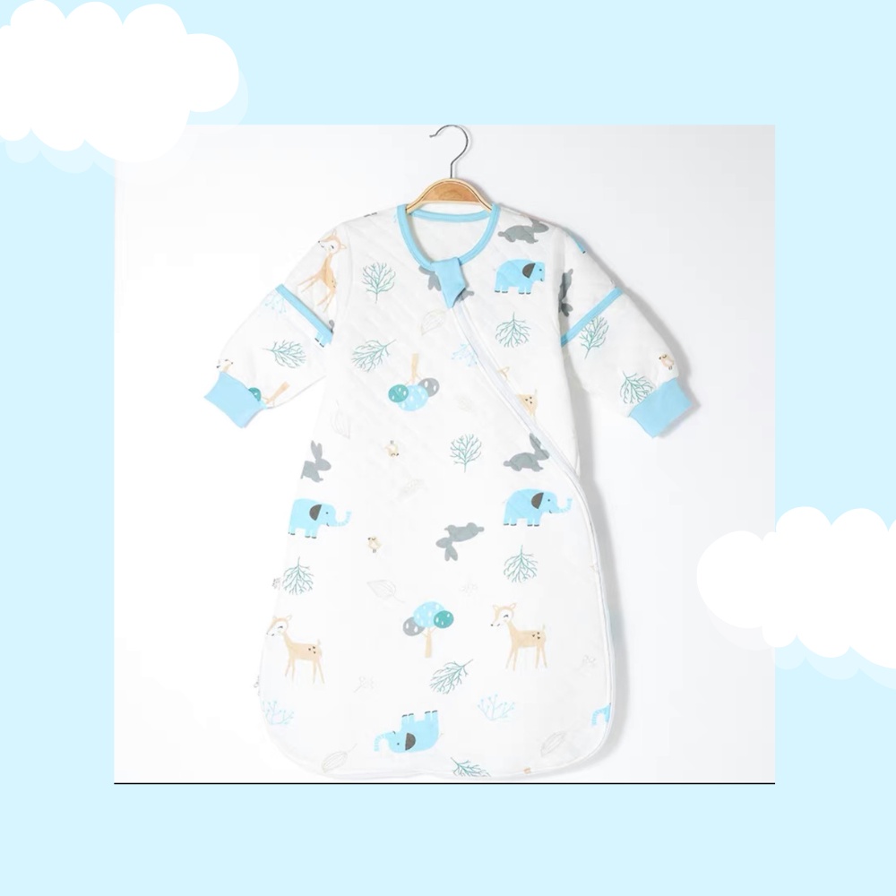 [MẪU MỚI] Túi Ngủ Trẻ Em - Túi Ngủ Cho Bé Cotton Trần Bông Mùa Đông (Mở Tay, Mở Chân)
