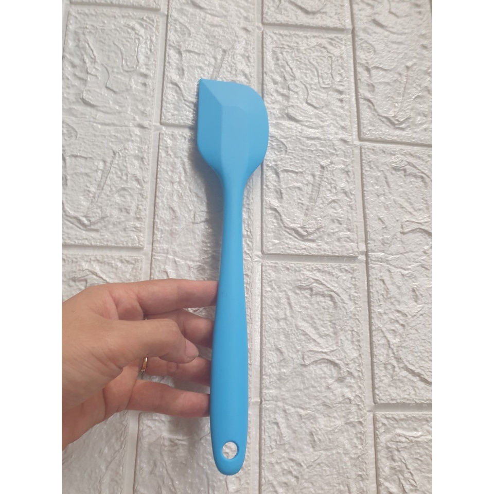 Phới trộn bột, phới silicon dùng xào nấu loại to KT 27x5.5cm (ảnh thật)