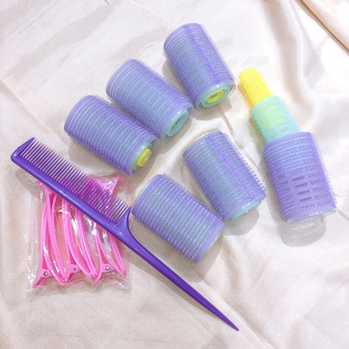 [Set Lô Cuốn Đủ Loại] Lô Gai, Lô Cuốn ERASHOP SP077517 - Dùng Uốn Tóc, Tạo Kiểu Cho Tóc Xoăn, Siêu Rẻ Đẹp