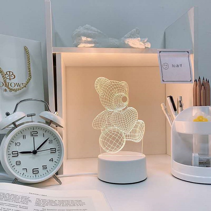 Đèn để bàn trang trí 3D nhiều mẫu mã, đèn ngủ LED để bàn trang trí phòng khách, phòng ngủ, quán trà, coffee, bền, rẻ,lạ