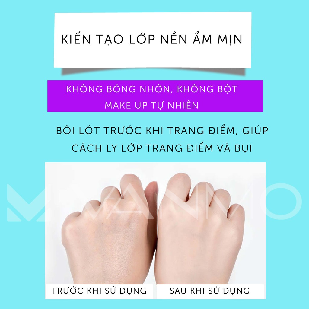 Kem Lót Dưỡng Da Trang Điểm Kiềm Dầu Cho Bạn Lớp Make Up Mịn Màng Hoàn Hảo 60ml