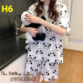 Set Đồ Bộ Thun Quảng Châu Siêu Cute