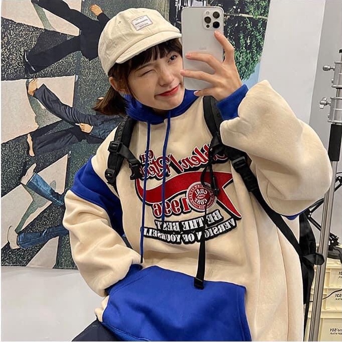 Áo Nữ, Áo Hoodies 1996 Chất Nỉ Phối Màu Siêu Xinh | BigBuy360 - bigbuy360.vn