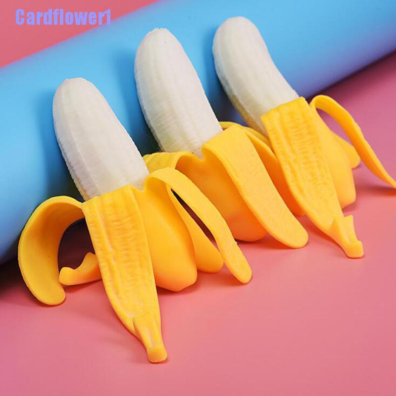 Đồ Chơi Bóp Tay Đàn Hồi Hình Quả Chuối Dễ Thương