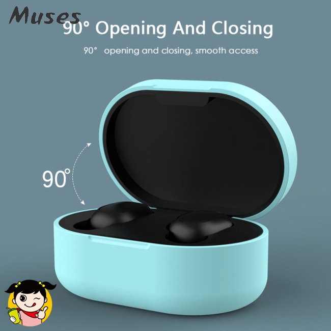 Vỏ silicon bảo vệ cho tai nghe Xiaomi Redmi airdot TWS Bluetooth