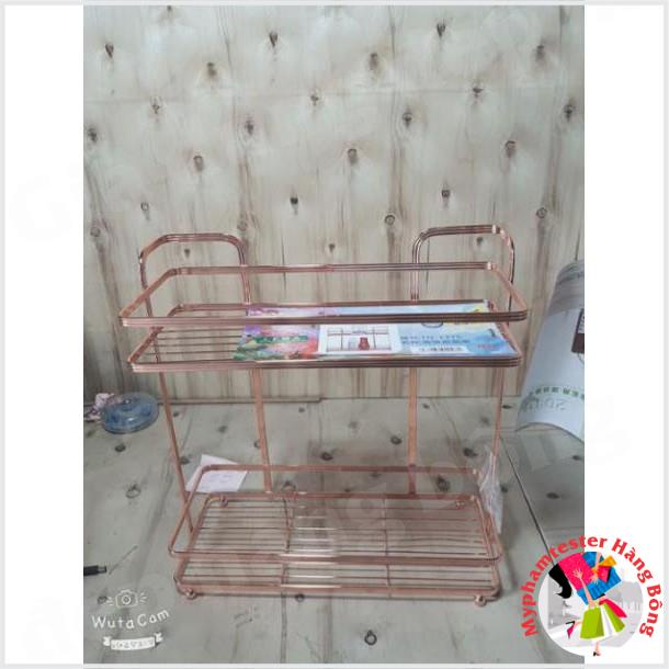 Kệ đồng vuông 2 tầng và 3 tầng cao cấp