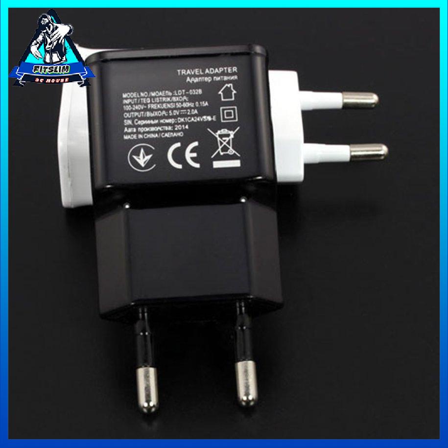 Bộ đổi nguồn Di động Bộ sạc điện thoại di động USB kép Di động Ổ cắm điện Du lịch [8/11]