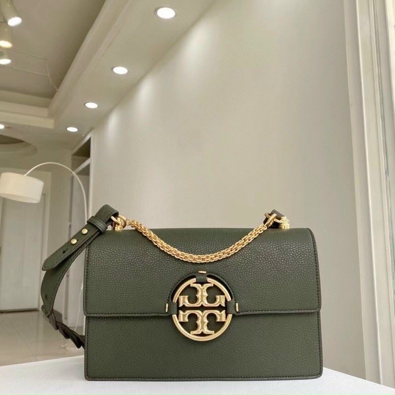 💃👛Túi Tory Burch Miller Bovine Leather Shoulder Bag 2022 27cm