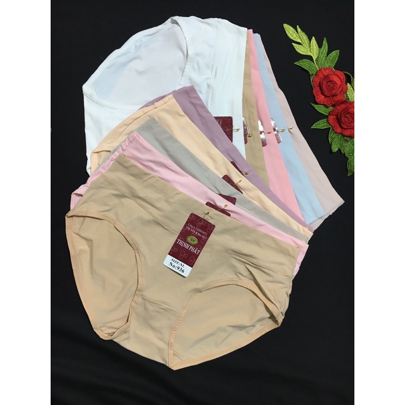 Set 10 Quần lót nữ Thịnh Phát thun lạnh, quần chíp nữ lưng cao