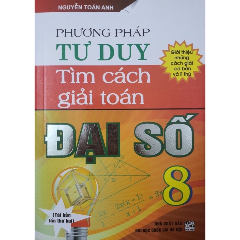 Sách - Phương Pháp Tư Duy Tìm Cách Giải Toán Đại Số 8