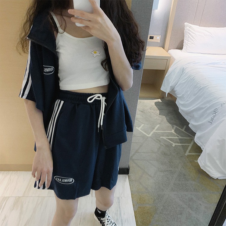 [A00116] [SIÊU XINH] Áo 2 dây croptop TRỨNG RÁN 3 màu cực xinh (Sỉ từ 5sp bất kì)