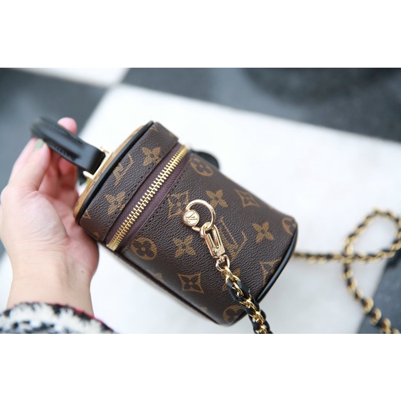 TÚI L—V VANITY SPSL FULLBOX NAM CHÂM 2 LỚP