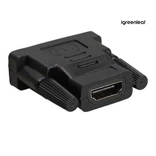 Đầu Chuyển Đổi Từ Cổng Dvi-D (24 + 1) 25 Pin Sang Hdmi-Compatible Female