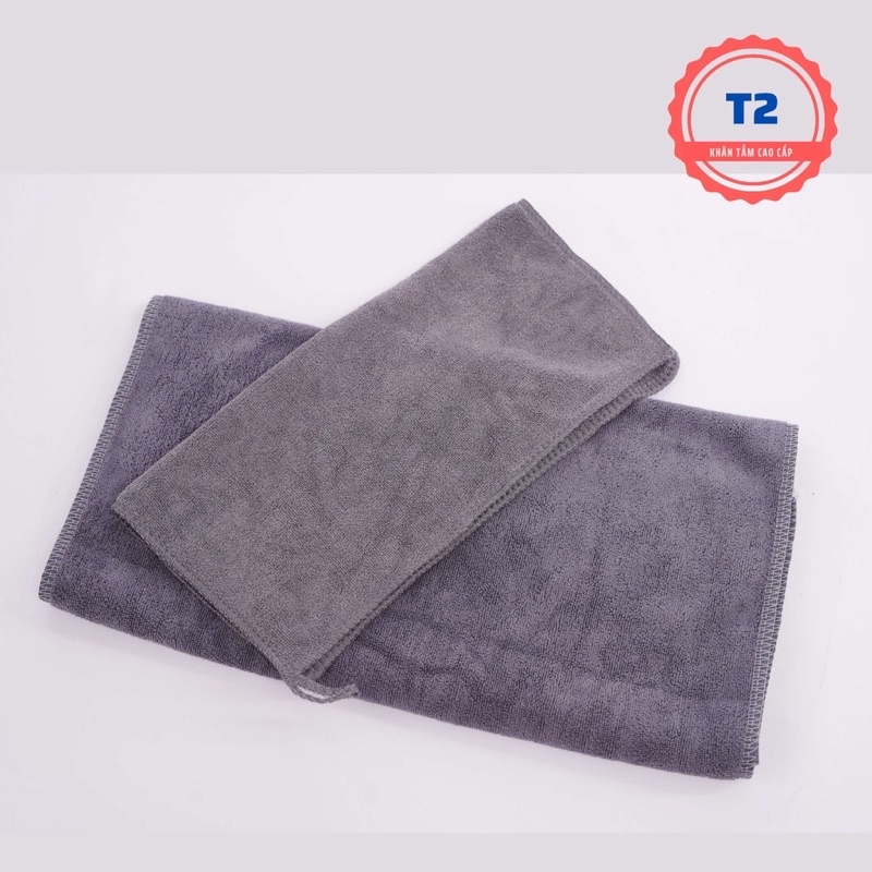 Khăn Lau Xe Ô Tô Siêu Thấm Nước Màu Xanh 30Cm X 70cm