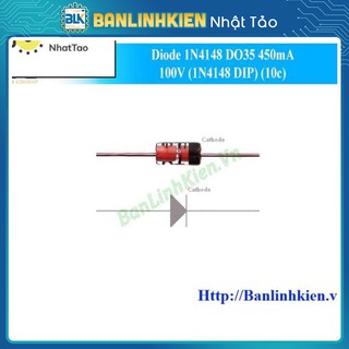 Diode 1n4148 do35 450ma 100v mã lk_11328