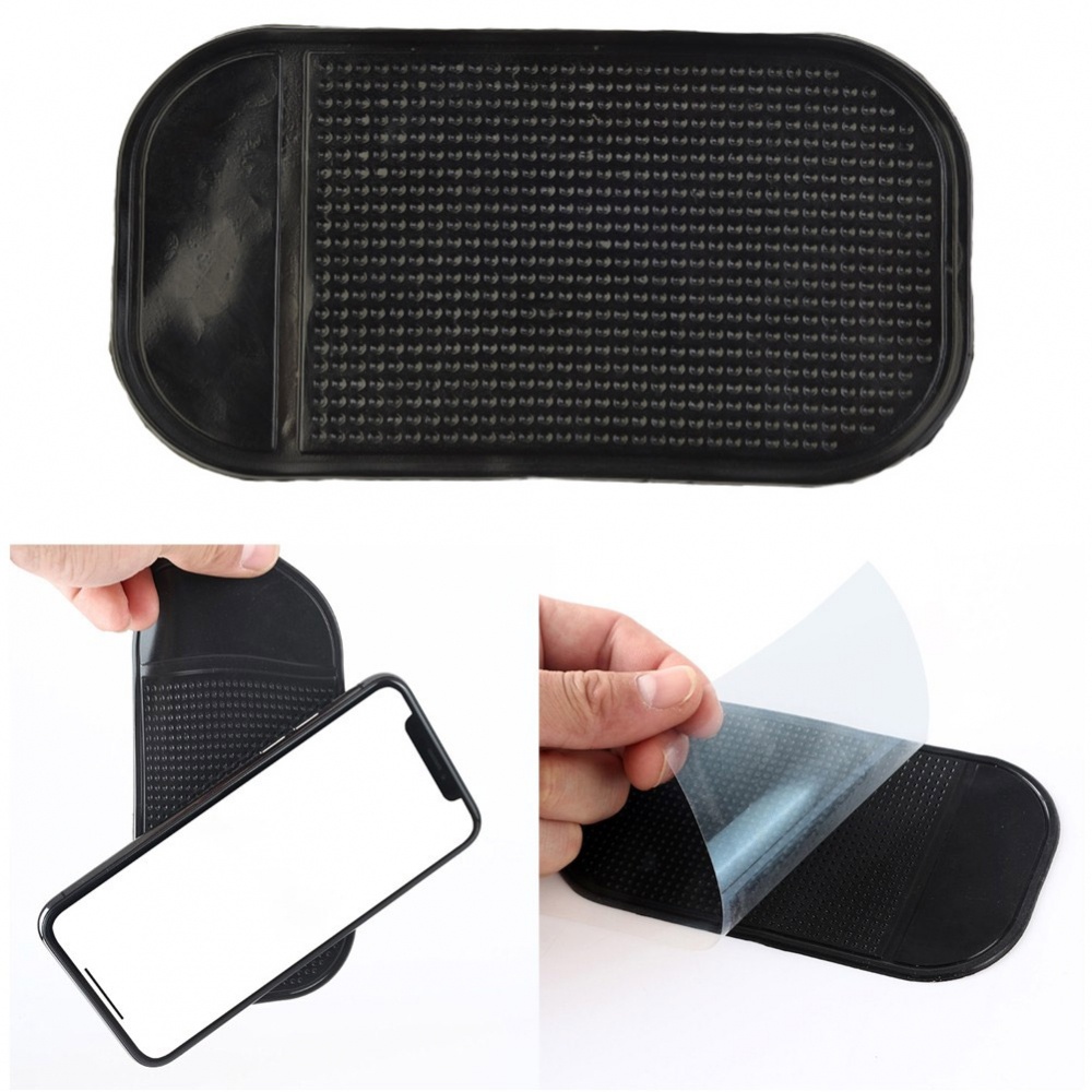 Miếng Đệm Đỡ Điện Thoại / Thiết Bị Định Vị GPS Chống Trượt Kích Thước 13 * 7cm