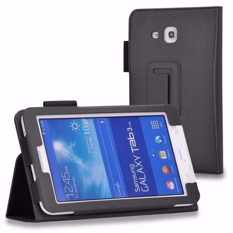Ốp Lưng Da pu Chống Sốc Cho Samsung Galaxy Tab 3 Lite 3V T110 T111 T113 T116