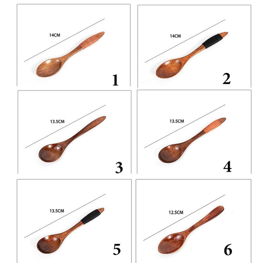 Muỗng Gỗ Ăn Súp 8 Kiểu Dáng Chất Lượng Cao Cho Nhà Bếp
